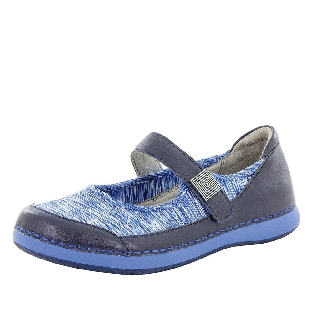 Alegria Navy Blue Mary Janes